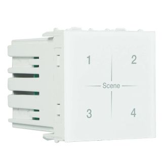 Crabtree 4-Scene Controller White | Smart Home Solution