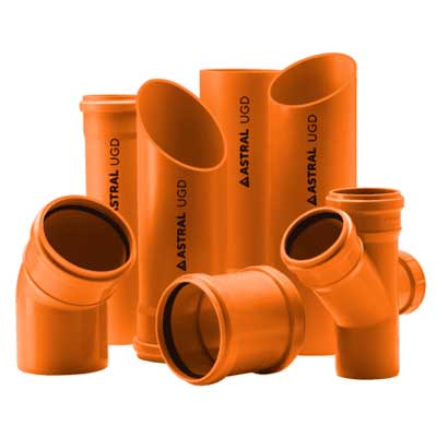 Underground PVC Drainage Pipe System